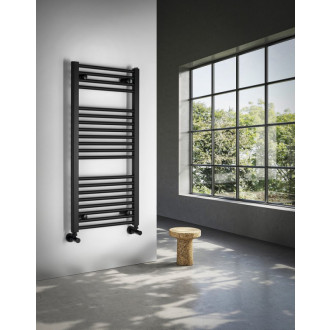 DIRECT vykurovacie teleso s bočným pripojením 450x960 mm, čierna mat