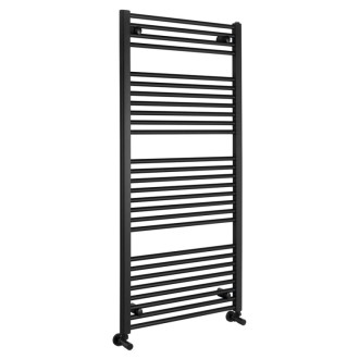 DIRECT vykurovacie teleso s bočným pripojením 600x1320 mm, čierna mat