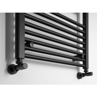 DIRECT vykurovacie teleso s bočným pripojením 600x1320 mm, čierna mat