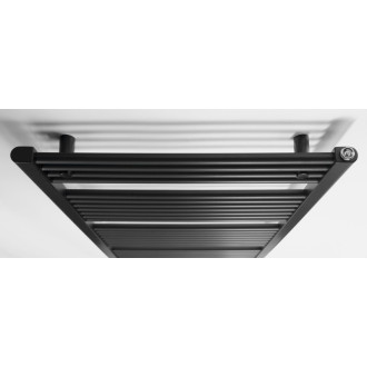 DIRECT vykurovacie teleso s bočným pripojením 600x1320 mm, čierna mat