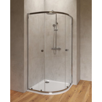 Sprchovací kút štvrťkruh 90x90 cm SAT Project SATBKMUS90CRT