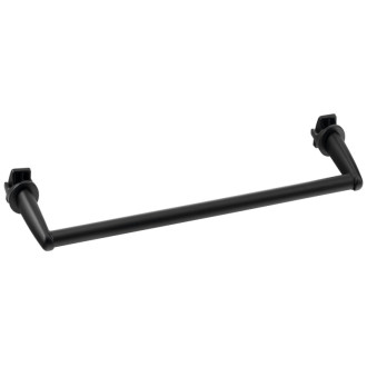 Sušiak uterákov na vykurovacie telesá 36cm rovný, čierna mat