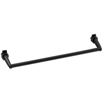 Sušiak uterákov na vykurovacie telesá 46cm rovný, čierna mat