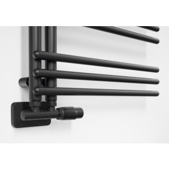 POSEIDON vykurovacie teleso 550x1740mm, čierna mat