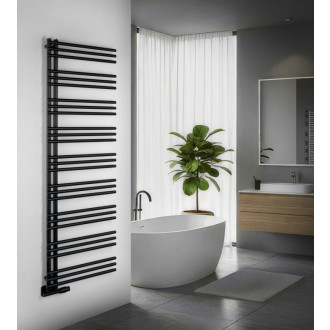 POSEIDON vykurovacie teleso 550x1740mm, čierna mat