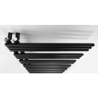 POSEIDON vykurovacie teleso 550x1740mm, čierna mat