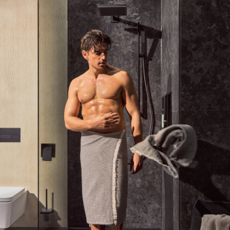 Sprchový set Hansgrohe Pulsify E matná čierna 24381670