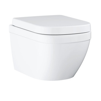 Wc závesné Grohe Euro Ceramic alpská biela zadný odpad 39554000