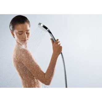 Sprchový set Hansgrohe Croma Select E biela/chróm 26582400