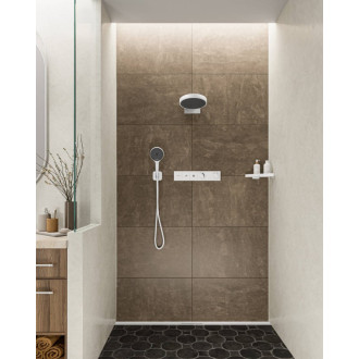 Sprchová hlavica 130 3jet Hansgrohe Rainfinity, matná biela 26864700