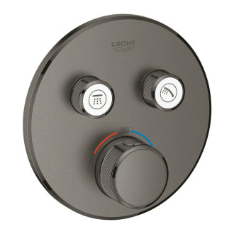 Termostat Grohe Smart Control s termostatickou batériou Brushed Hard Graphite 29119AL0