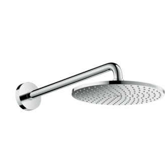 Hlavová sprcha Hansgrohe Raindance S na stenu vrátane sprchového ramena chróm 27607000