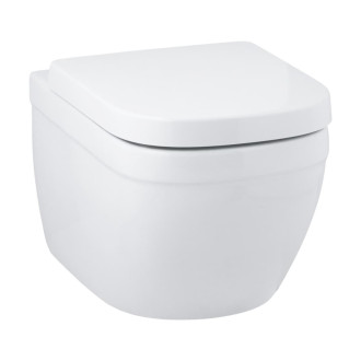 Wc závesné Grohe Euro Ceramic alpská biela zadný odpad 39328000