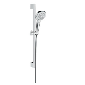 Sprchový set Hansgrohe Croma Select E biela/chróm 26580400