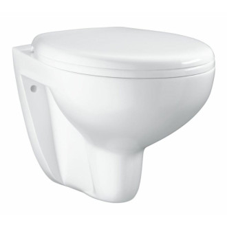Wc závesné Grohe Bau Ceramic alpská biela zadný odpad 39427000