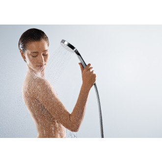 Sprchová hlavica Hansgrohe Croma Select E biela/chróm 26810400