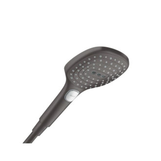 Sprchová hlavica Hansgrohe Raindance Select S kartáčovaný čierny chróm 26520340