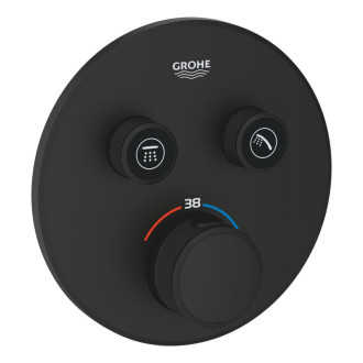 Vaňová batéria Grohe SmartControl bez podomietkového telesa phantom black 29507KF0