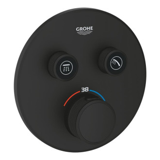 Vaňová batéria Grohe SmartControl bez podomietkového telesa phantom black 29507KF0