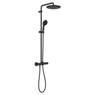 Sprchový systém Grohe Tempesta System s termostatickou batériou čierna matná 266702431