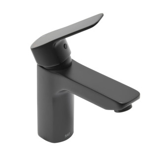 Umývadlová batéria SAT Cube Way bez výpuste čierna matná CU271MC