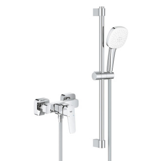 Sprchová batéria Grohe Cubeo so sprchovacím setom 150 mm chróm 1018250000