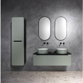 KERALA skrinka vysoká 38x143x32cm, ľavá/pravá, verde/antracit matný KR350-4434 58771