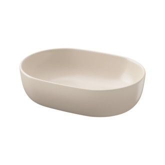 Cersanit Moduo umývadlo oválne na dosku 50 beige mat K116-132