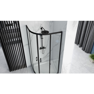 Rea Sprchová kabína REA Look Black 80x80 REA-K7902