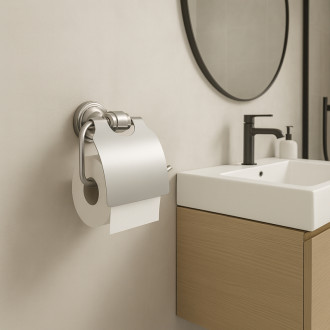 REA Držiak na toaletný papier, kartáčovaný nikel REA-98510