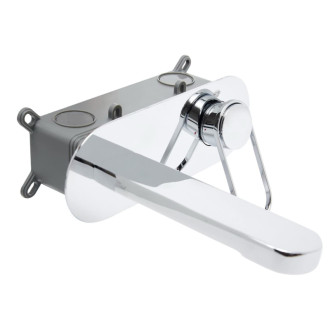 Umývadlová batéria SAT Fusion vrátane podomietkového telesa chróm SATBSFU101KPN