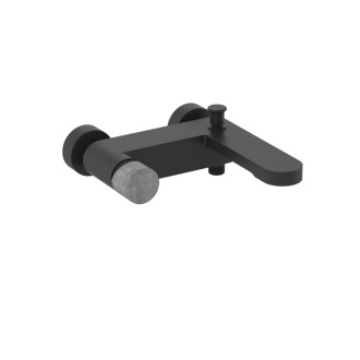 Vaňová batéria SAT Fusion bez sprchového setu 150 mm páka betón SATBSFU222BC