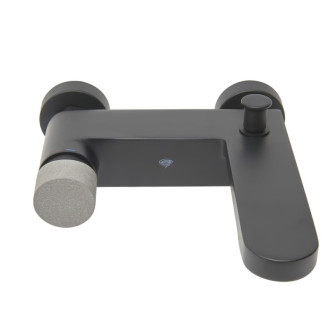 Vaňová batéria SAT Fusion bez sprchového setu 150 mm páka betón SATBSFU222BC