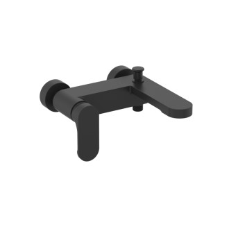 Vaňová batéria SAT Fusion bez sprchového setu 150 mm matná čierna SATBSFU222CPC