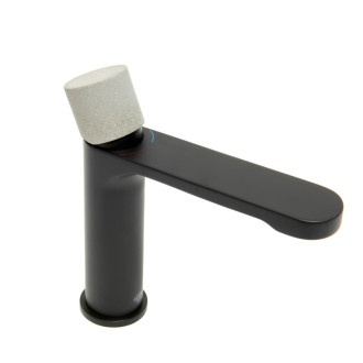 Umývadlová batéria SAT Fusion bez výpuste páka betón SATBSFU271BC