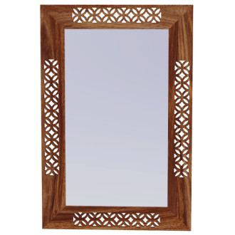 Zrkadlo Mira 60x90 cm z indického masívu palisander MIRA-Z90