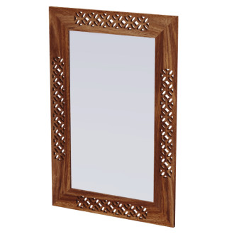 Zrkadlo Mira 60x90 cm z indického masívu palisander MIRA-Z90