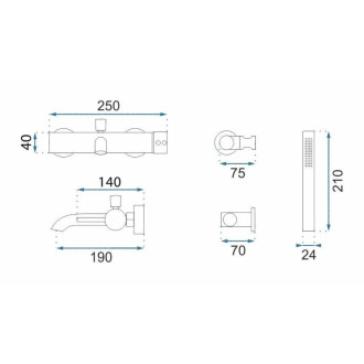 Vaňová batéria Rea Lungo Grip Titan