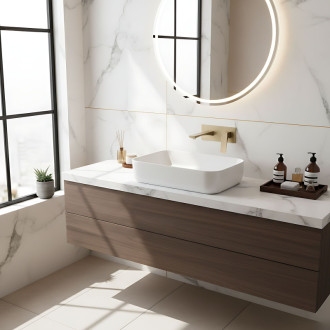 Podomietková vaňová batéria REA Joe Brush Gold