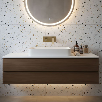 Podomietková vaňová batéria REA Joe Brush Gold