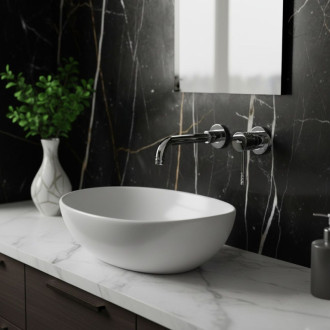 Podomietková umývadlová batéria REA LUNGO Diamond Chróm + BOX