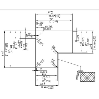 Blanco METRA 9 E 515567 drez rohový aluminium drez vstavaný