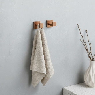 Súprava kúpeľňových doplnkov Rio Brush Copper 4 diely