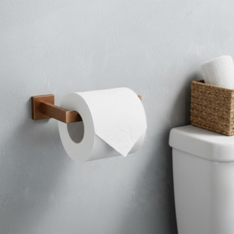 Súprava kúpeľňových doplnkov Rio Brush Copper 4 diely