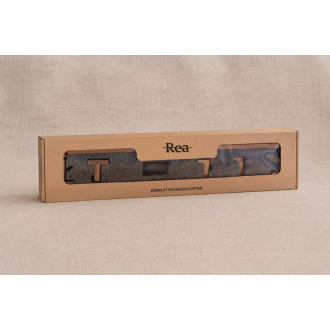 Súprava kúpeľňových doplnkov Rio Brush Copper 4 diely