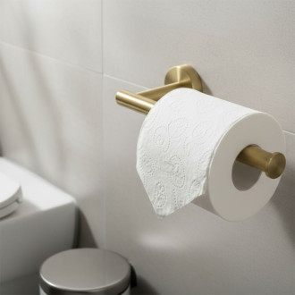 Súprava kúpeľňových doplnkov Ari Brush Gold 4 diely