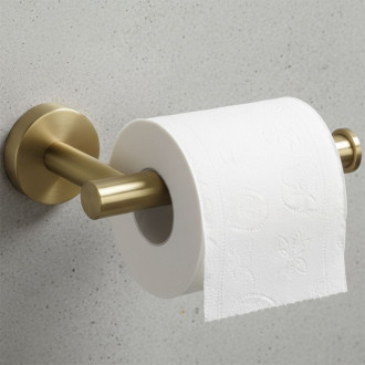 Súprava kúpeľňových doplnkov Ari Brush Gold 4 diely