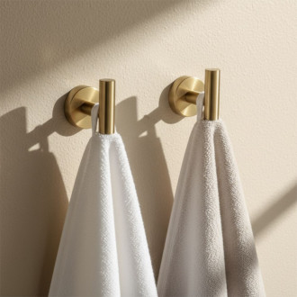 Súprava kúpeľňových doplnkov Ari Brush Gold 4 diely