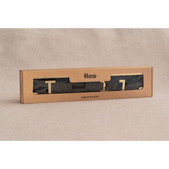 Súprava kúpeľňových doplnkov Rio Gold 4 diely