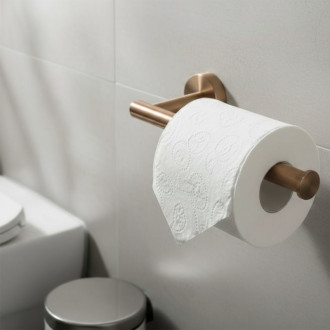 Súprava kúpeľňových doplnkov Ari Brush Copper 4 diely